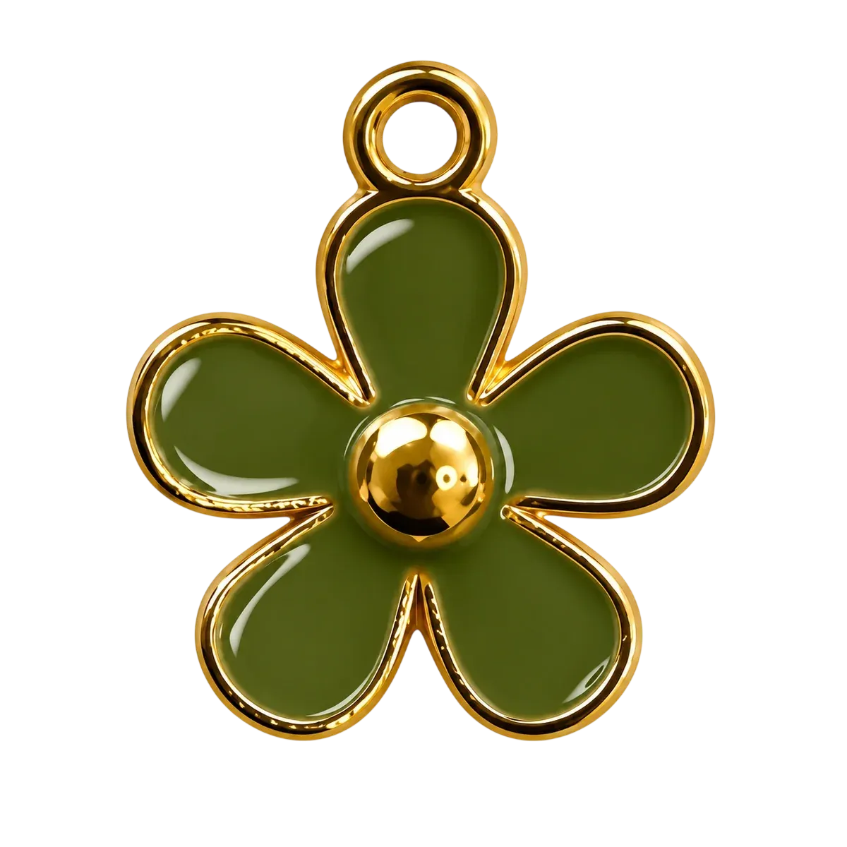 Sage Flower Charm