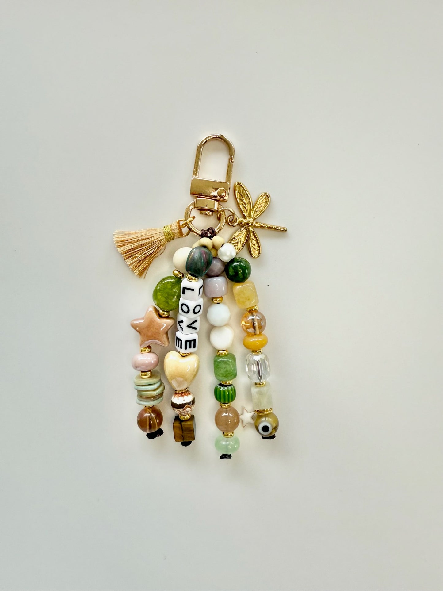 Boho Love Keychain