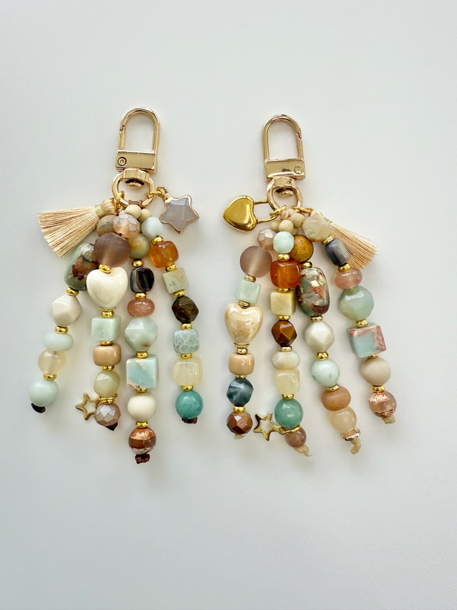 Sacred Balance – Neutral Harmony Keychain