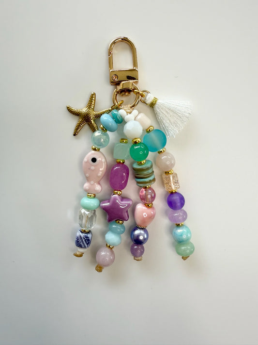 Ocean Bloom Keychain