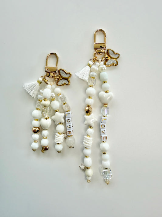 Golden Whisper Keychain