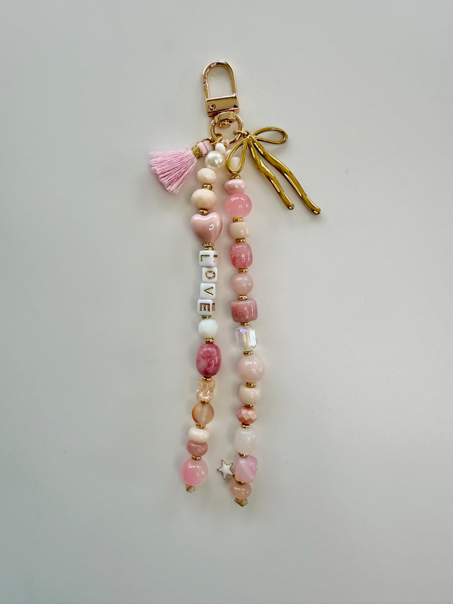 Blush Harmony Keychain