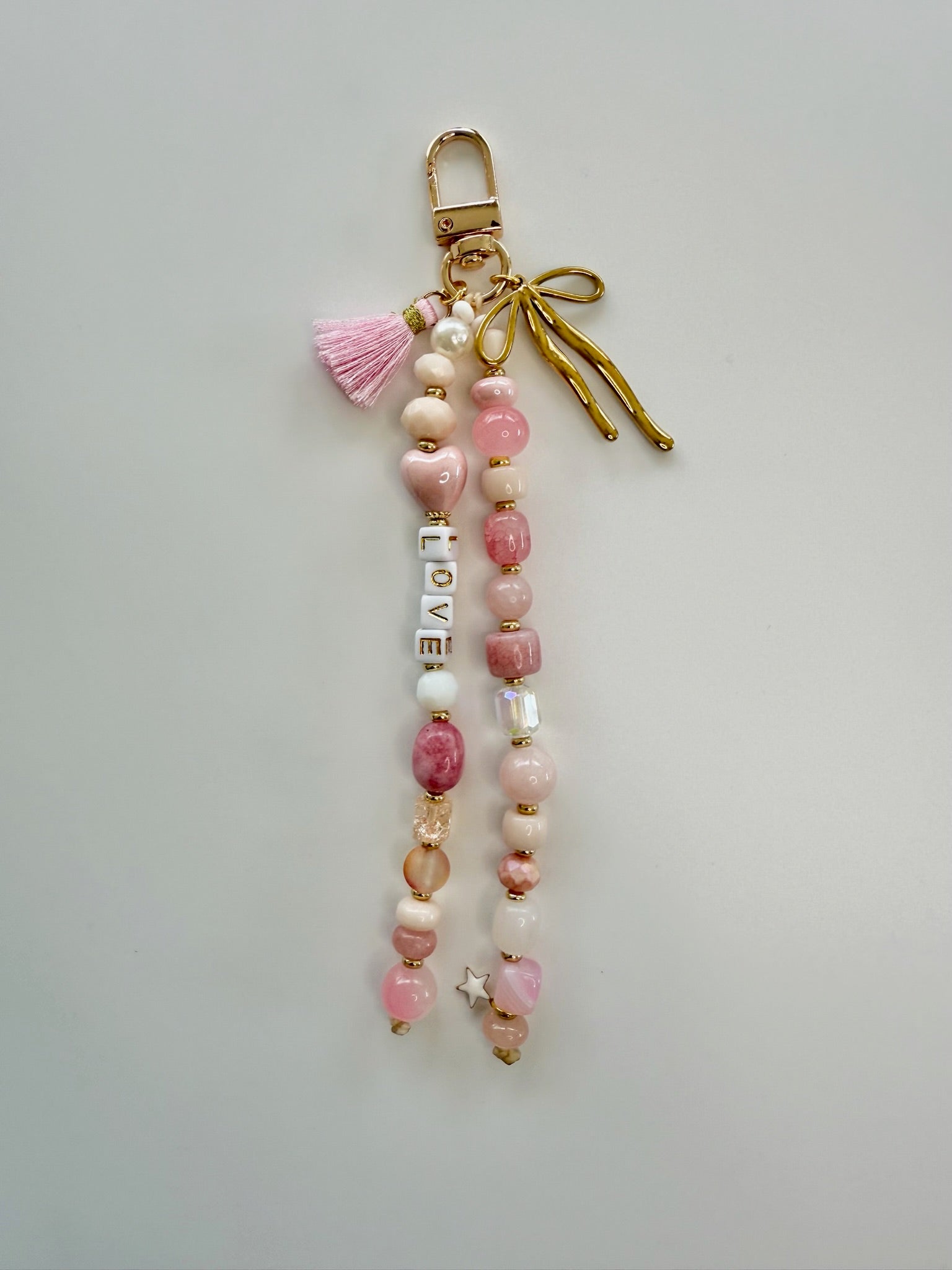 Blush Harmony Keychain