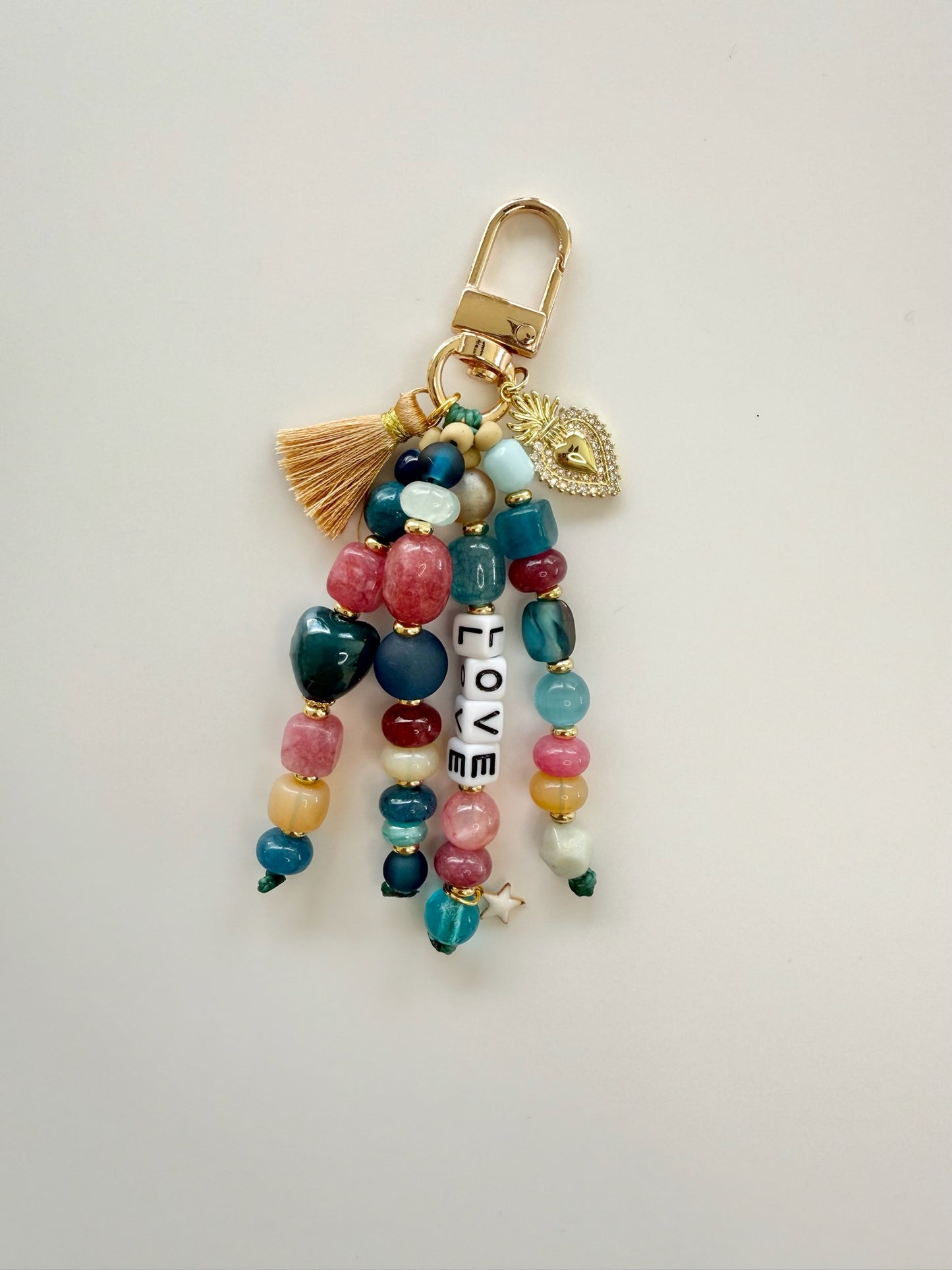 Tropical Gem Keychain
