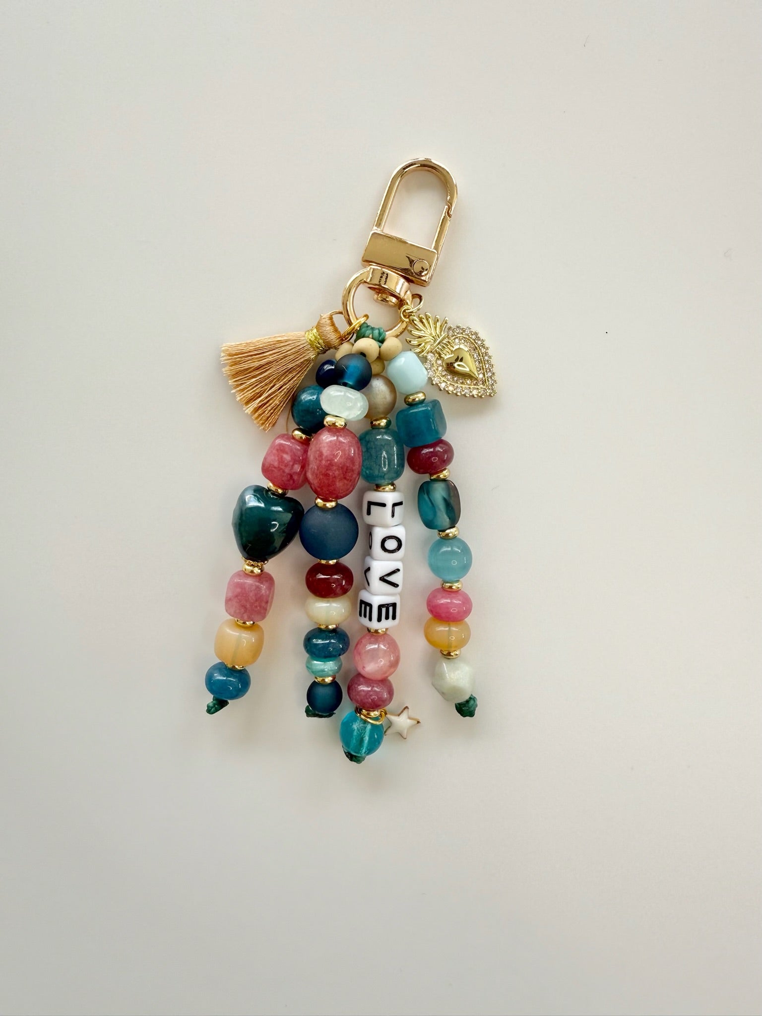 Tropical Gem Keychain