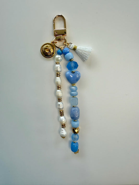 Sky Pearl Keychain