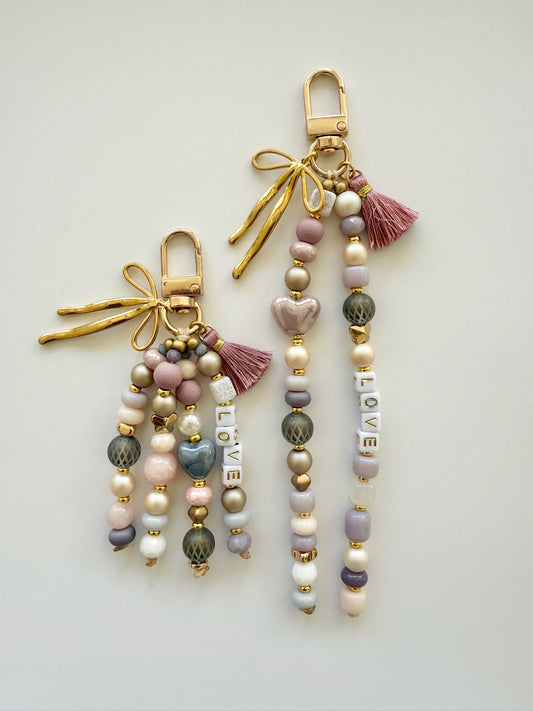 Blush Pearl Keychain