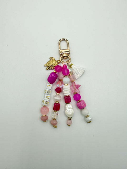 Pink Horizon Keychain