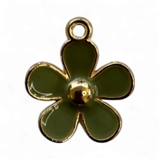 Sage flower charm