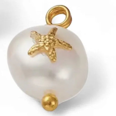 Pearl with gold starfish