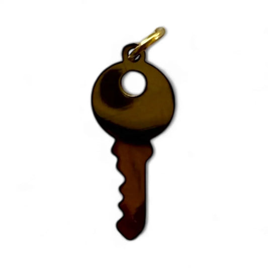 Small gold key