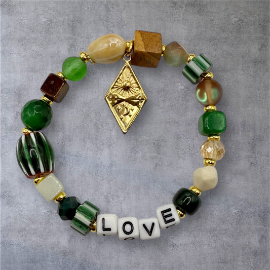 Emerald Aura Bracelet
