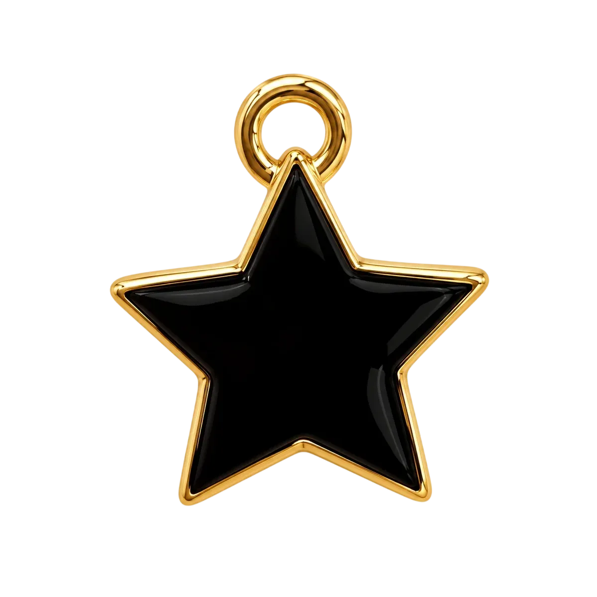 Black Star Charm
