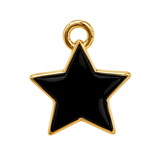 Black Star Charm