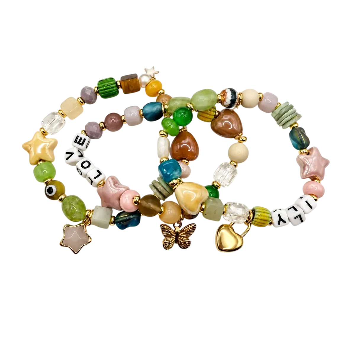 Boho Love Beaded Bracelet