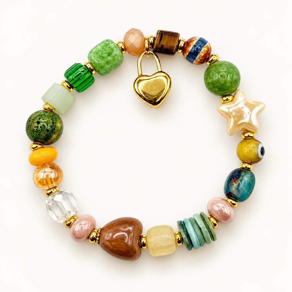 Boho Love Bracelet handmade beaded bracelet
