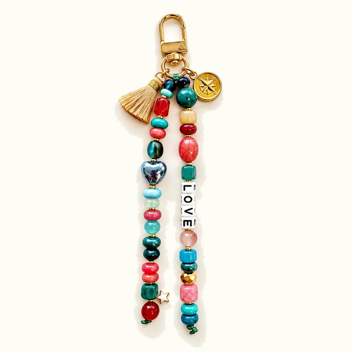 Tropical Gem Keychain