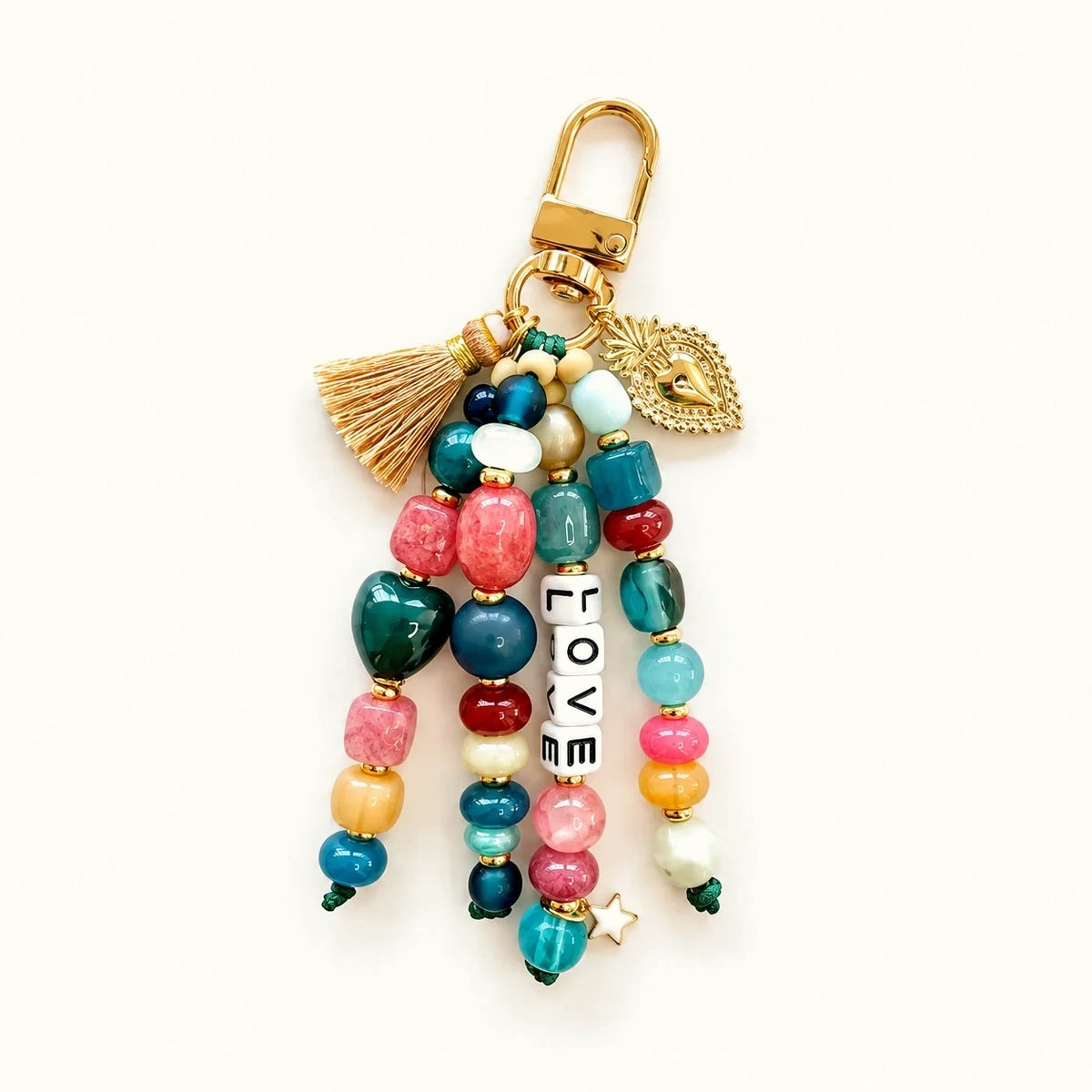 Tropical Gem Keychain
