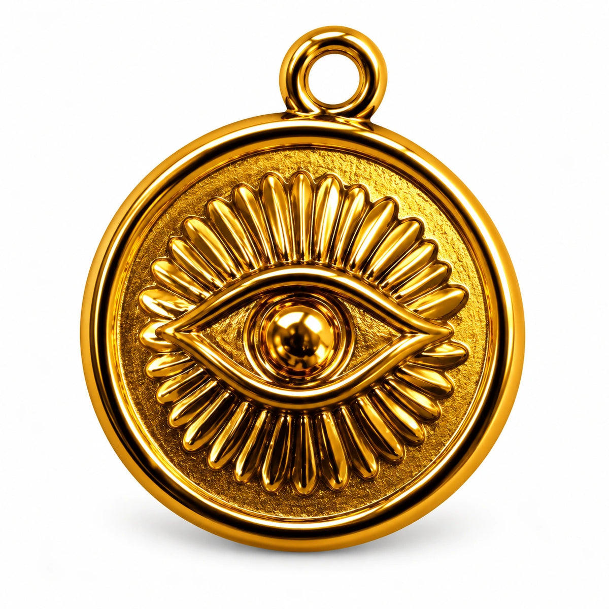 Round Eye Charm for beaded bracelets and keychains