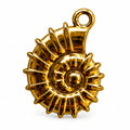 Silver shell charm