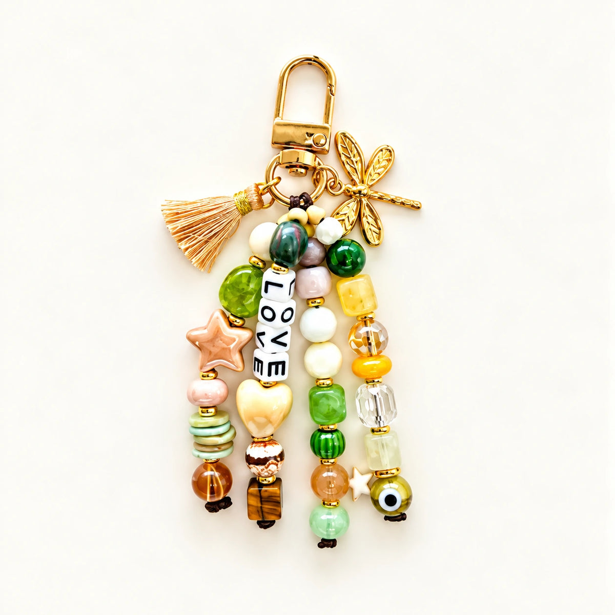 Boho Love Keychain