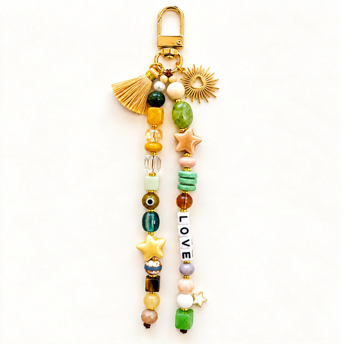 Boho Love Keychain