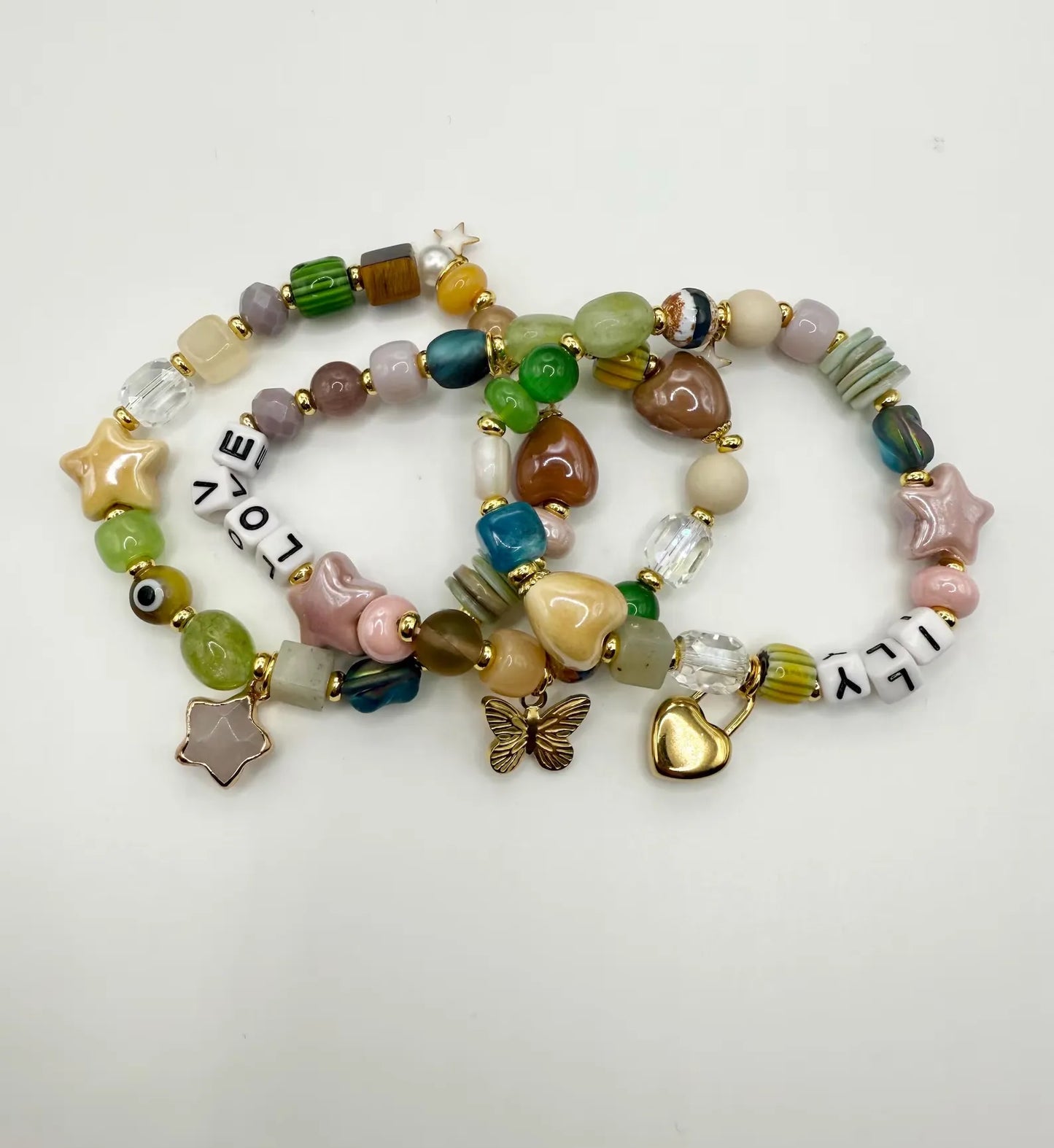 Boho Love Beaded Bracelet