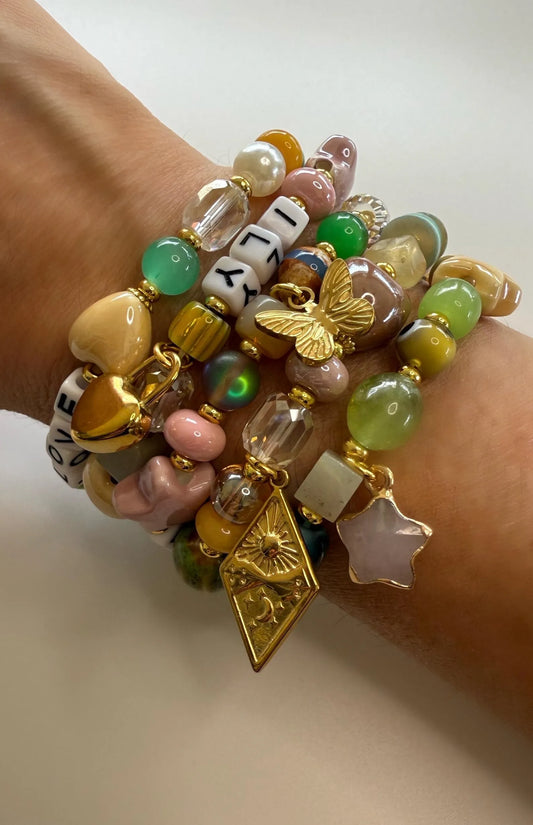 Boho Love Beaded Bracelet