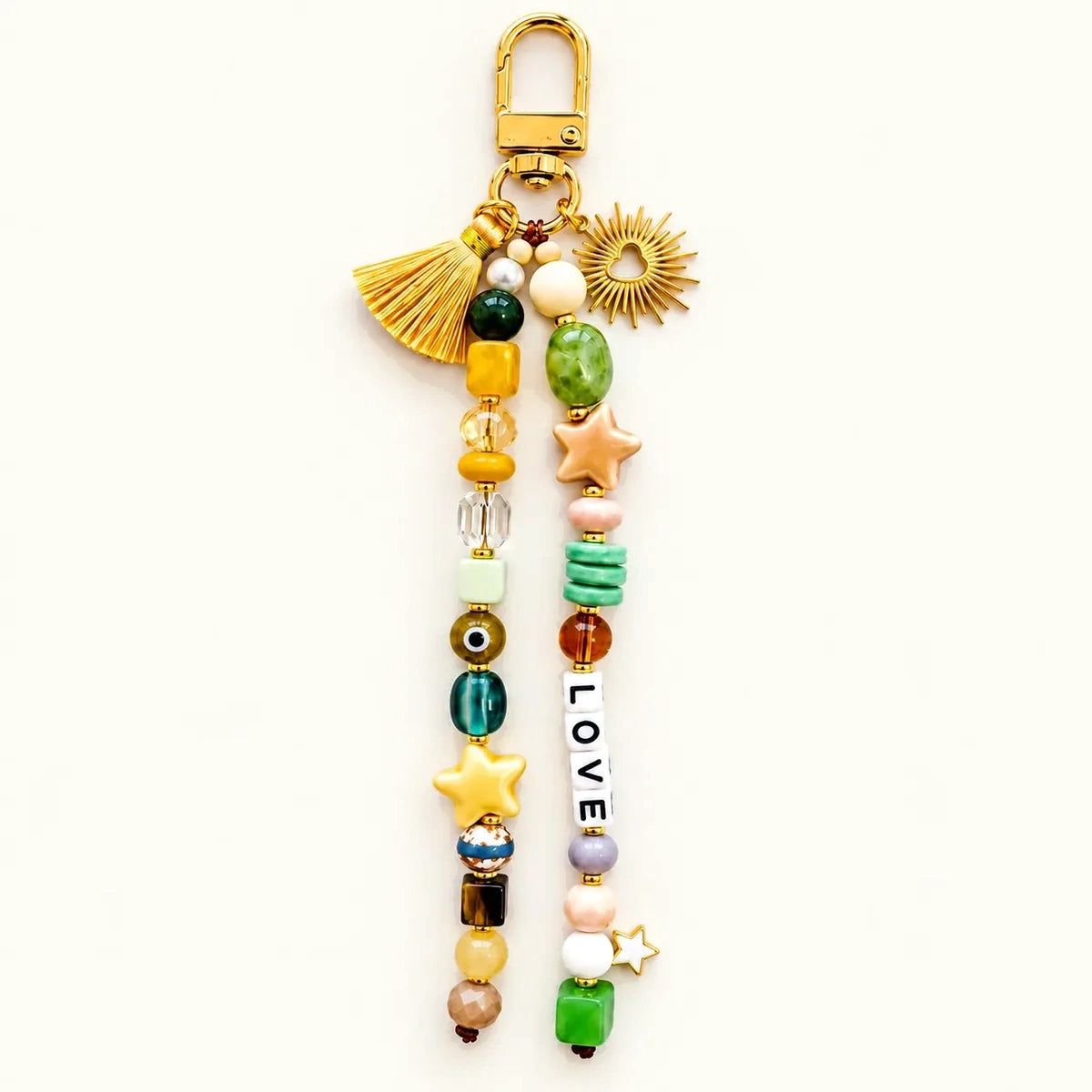 Boho Love Keychain