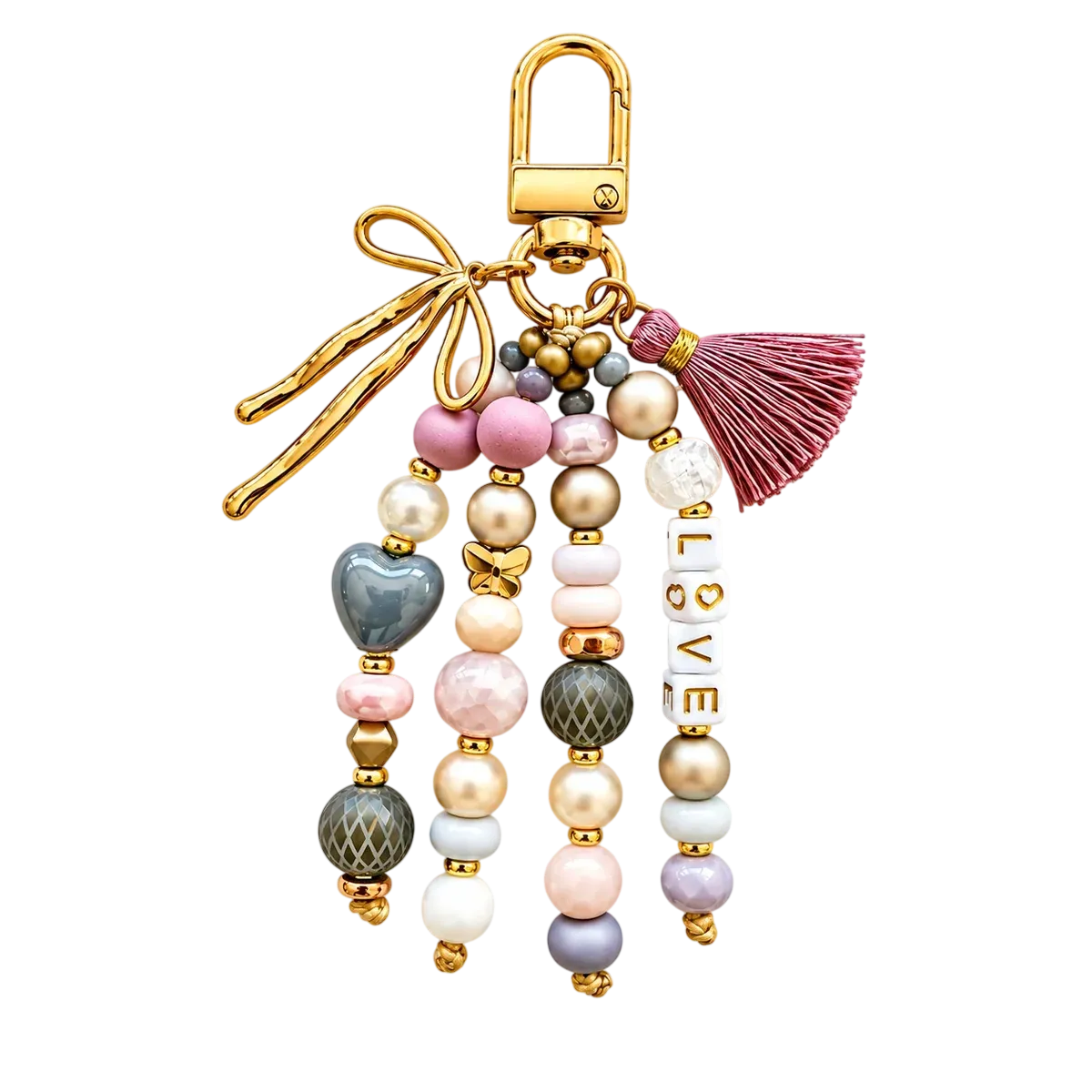 Blush Pearl Keychain