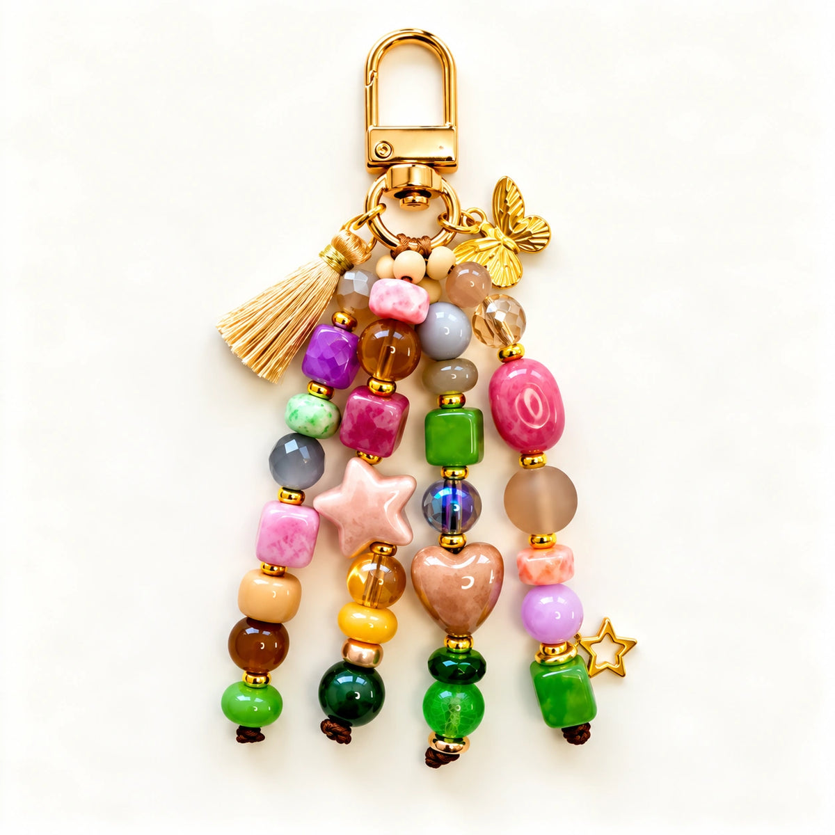 Luna Gem Keychain