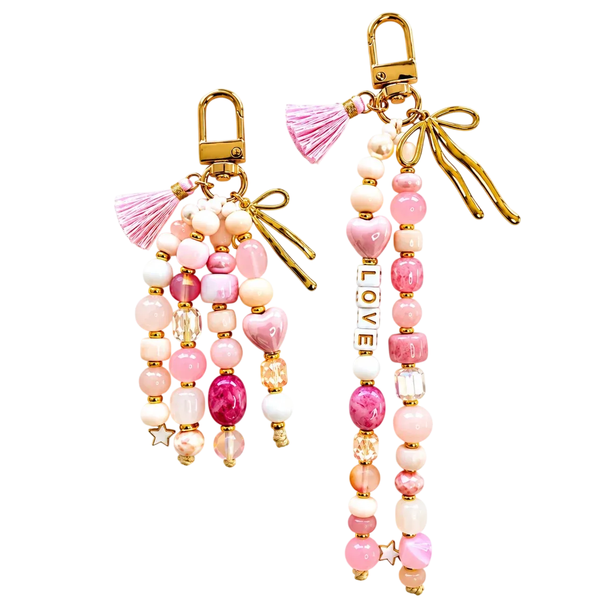 Blush Harmony Keychain