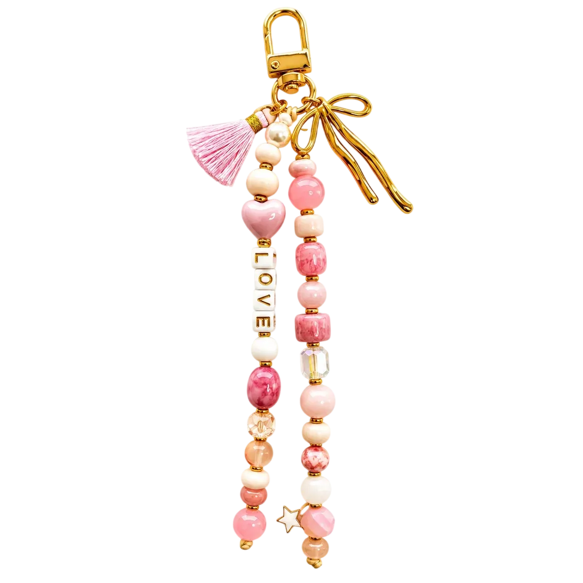 Blush Harmony Keychain
