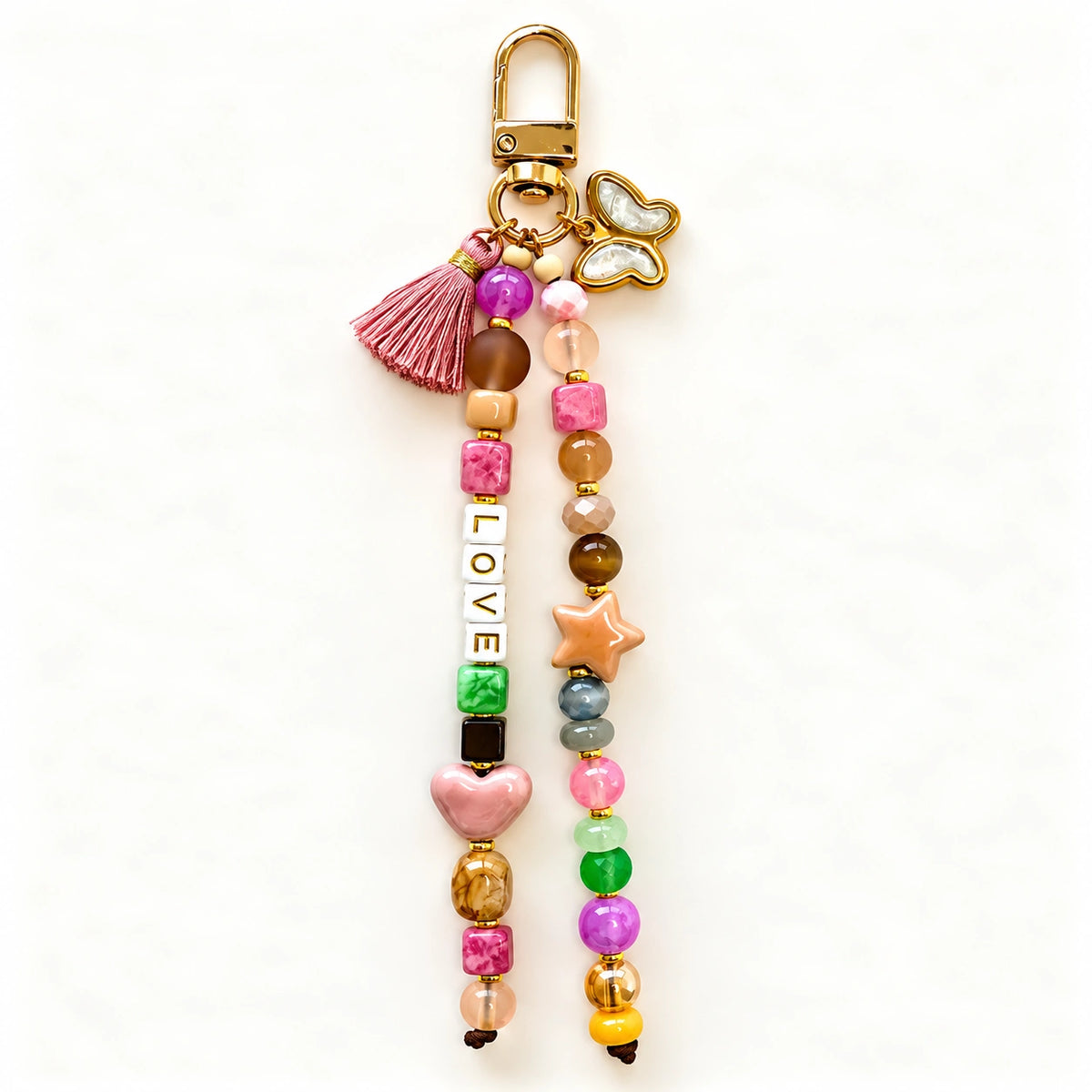 Luna Gem Keychain