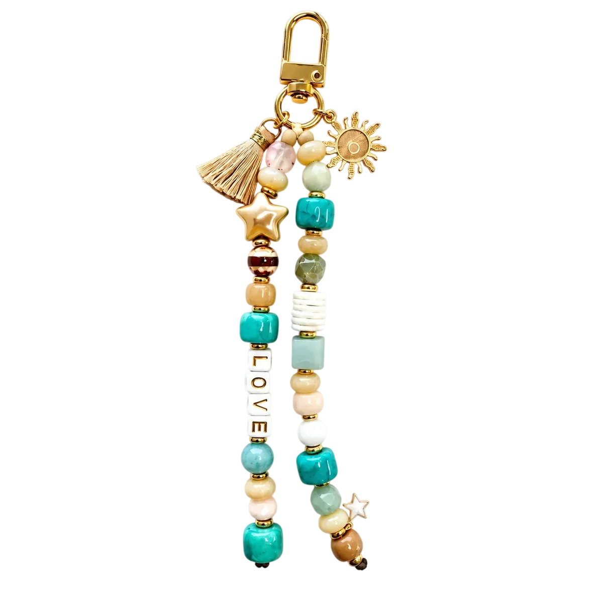 Sands & Sea Keychain – Serenity in Motion